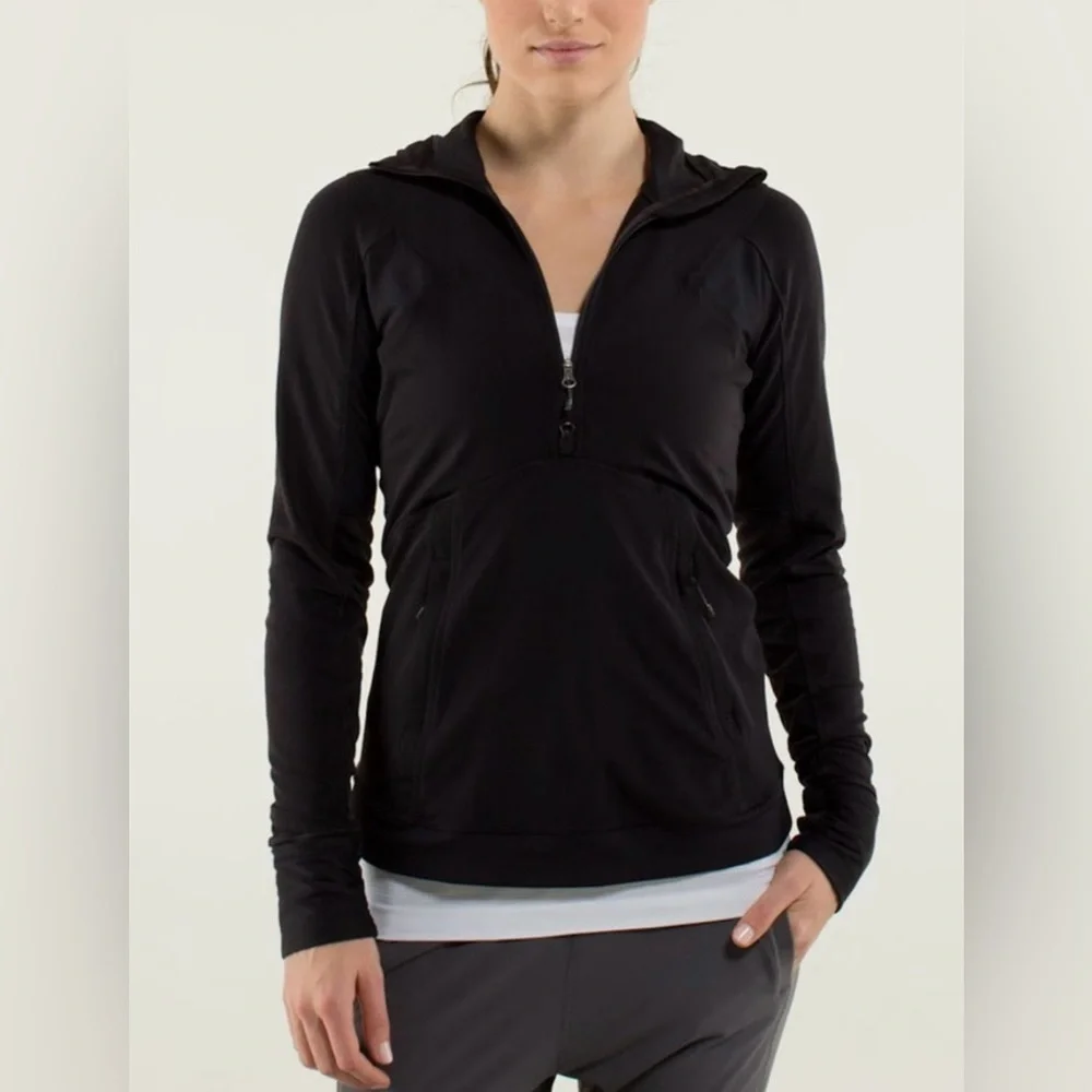 Lululemon Winter Sprinter Hoodie Half Zip Pullover